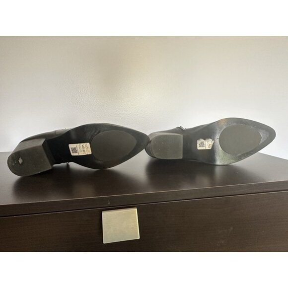 Autumn Formal Leather Men's Chelsea Ankle Boots Side Zip Moto Punk Dress Shoes - Picture 6 of 6